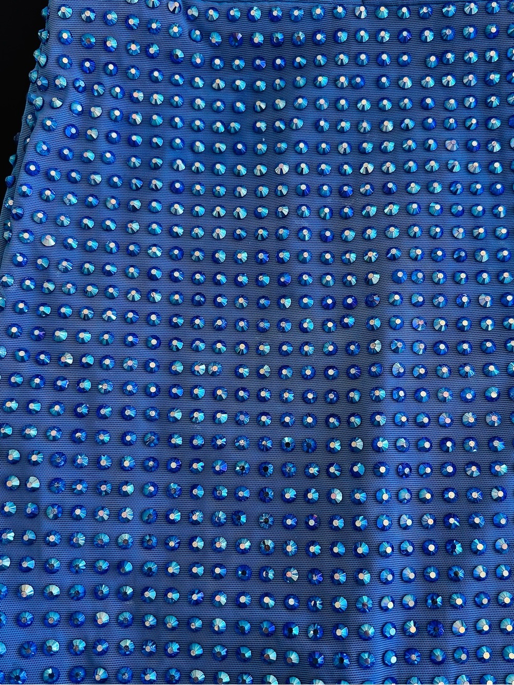 Oh Polly Ines Cobalt Blue Embellished Mini Dress - Picture 8 of 14